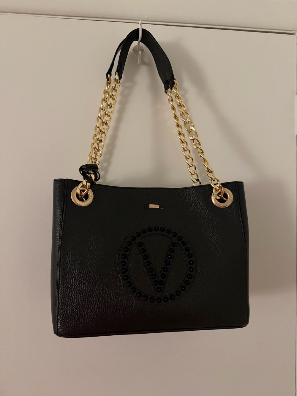 Valentino by Mario Valentino Luisa Leather Shoulder Tote